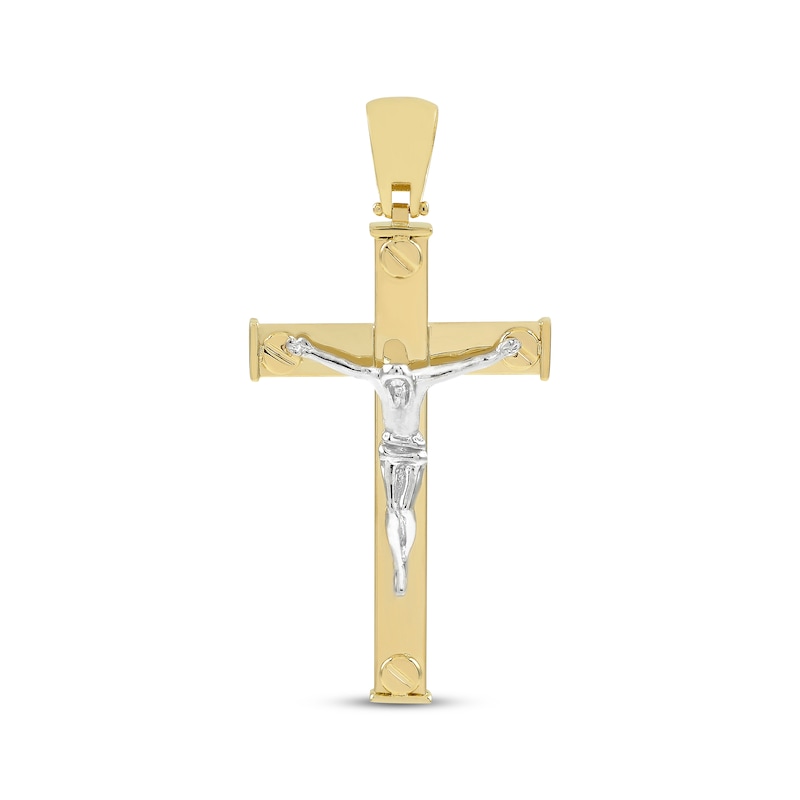 Main Image 1 of Crucifix Charm 10K Yellow Gold