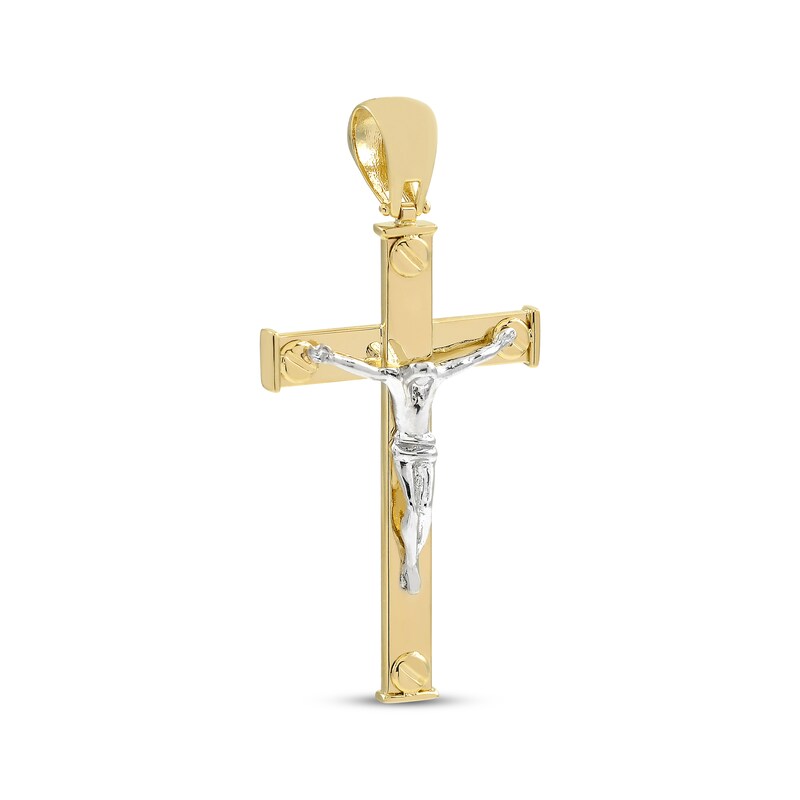 Main Image 2 of Crucifix Charm 10K Yellow Gold