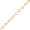 Thumbnail Image 2 of KAY Lab-Grown Diamonds Teardrop Link Bracelet 1 ct tw 10K Yellow Gold 7"