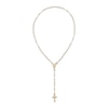 Thumbnail Image 2 of Beaded Rosary Necklace 24K Yellow Gold Vermeil Sterling Silver 18"