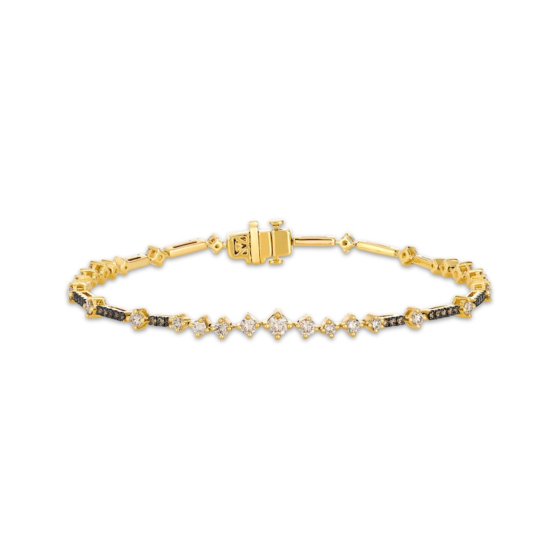 Main Image 1 of Le Vian Desert Diamonds Bracelet 1-5/8 ct tw 14K Honey Gold 7"