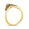 Thumbnail Image 3 of Le Vian Desert Diamonds Chocolate Ombré Chevron Ring 5/8 ct tw 14K Honey Gold