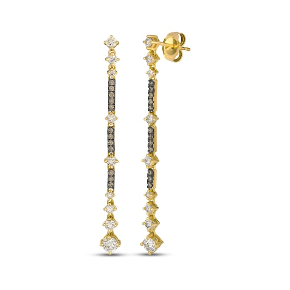 Le Vian Desert Diamonds Drop Earrings 1 ct tw 14K Honey Gold