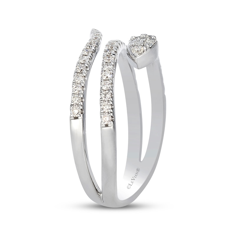 Main Image 2 of Le Vian Diamond Bypass Snake Ring 3/8 ct tw 14K Vanilla Gold