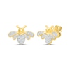 Thumbnail Image 1 of Diamond Bee Stud Earrings 1/15 ct tw 10K Yellow Gold