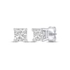 Thumbnail Image 1 of KAY Lab-Grown Diamonds Princess-Cut Solitaire Stud Earrings 1 ct tw 10K White Gold (F/SI2)