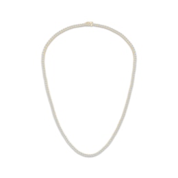 KAY Lab-Grown Diamonds Tennis Necklace 7 ct tw 14K Yellow Gold 16"