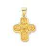 Thumbnail Image 1 of 4-Way Medal Charm 14K Yellow Gold