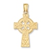 Thumbnail Image 0 of Celtic Cross Charm 14K Yellow Gold