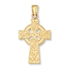 Thumbnail Image 1 of Celtic Cross Charm 14K Yellow Gold