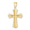 Thumbnail Image 1 of Cross Charm 14K Yellow Gold