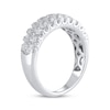 Thumbnail Image 2 of Lab-Grown Diamonds Anniversary Band 1-1/2 ct tw 14K White Gold