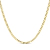Thumbnail Image 1 of Cuban Curb Chain Necklace 3.3mm Solid 10K Yellow Gold 20”