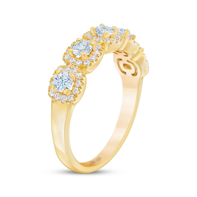 THE LEO First Light Diamond Anniversary Band 3/4 ct tw 14K Yellow Gold