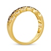 Thumbnail Image 3 of Le Vian Venetian Mosaic Diamond Scalloped Ring 3/8 ct tw 14K Honey Gold