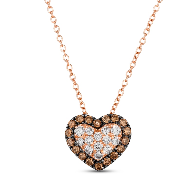 #LOVE# necklace, 3 diamonds
