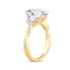 Thumbnail Image 2 of Memories Moments Magic Lab-Grown Diamonds Oval-Cut Three-Stone Engagement Ring 4 ct tw 14K Yellow Gold