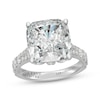 Thumbnail Image 1 of Neil Lane Artistry Cushion-Cut Lab-Grown Diamond Engagement Ring 10 ct tw 14K White Gold