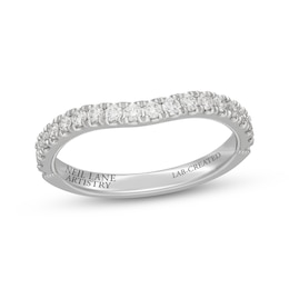 Neil Lane Artistry Lab-Grown Diamond Contour Wedding Band 3/8 ct tw 14K White Gold
