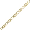 Thumbnail Image 3 of Marquise Link Chain Necklace Hollow 10K Yellow Gold 20&quot;
