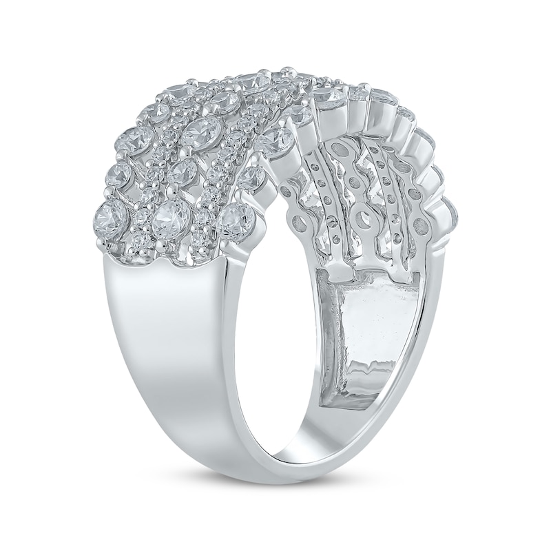 Main Image 2 of Now + Forever Diamond Five-Row Anniversary Ring 1-1/2 ct tw 14K White Gold