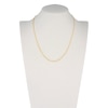 Thumbnail Image 9 of Curb Chain, Bead Chain & Paperclip Chain Necklace Set Solid 10K Yellow Gold 18&quot;