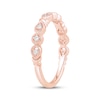 Thumbnail Image 2 of Now + Forever Diamond Milgrain Anniversary Ring 1/15 ct tw 10K Rose Gold