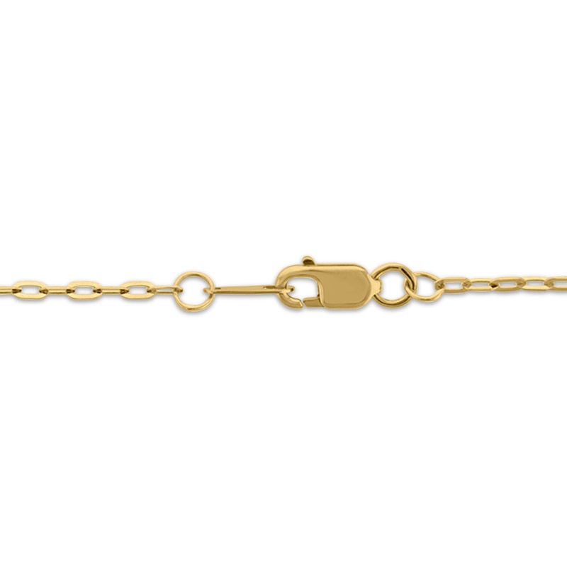Main Image 4 of STUDIO BY KAY Diamond Butterfly Medallion Necklace 1/4 ct tw 24K Yellow Gold Vermeil Sterling Silver 18&quot;