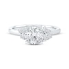 Thumbnail Image 3 of Now + Forever Lab-Grown Diamonds Round-Cut Engagement Ring 1-3/4 ct tw 14K White Gold