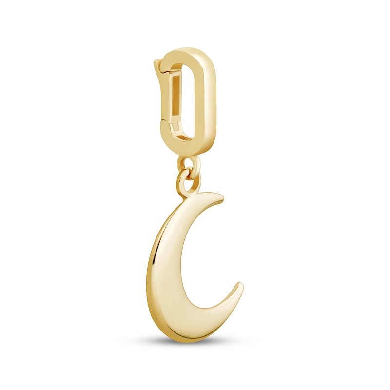 Main Image 2 of Charmed Memories Crescent Moon Charm 10K Yellow Gold