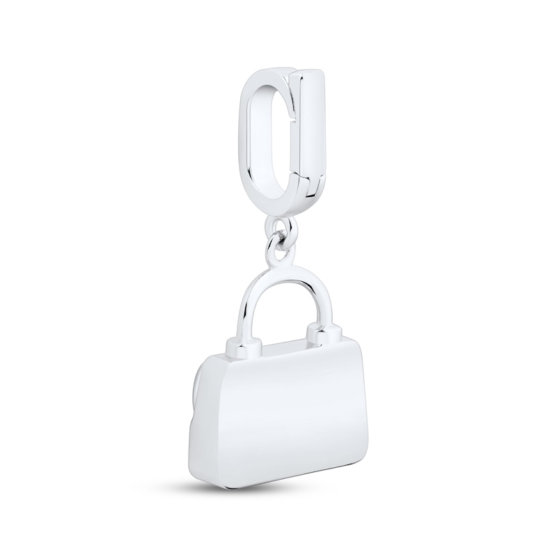 Main Image 3 of Charmed Memories Purse Charm Sterling Silver