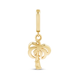 Charmed Memories Palm Tree Charm 10K Yellow Gold