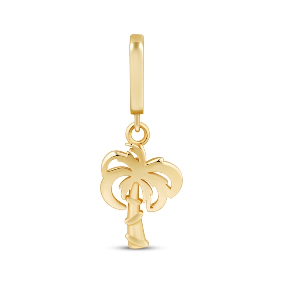 Charmed Memories Palm Tree Charm 10K Yellow Gold
