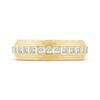 Thumbnail Image 3 of Now + Forever Men's Diamond Grooved Wedding Band 1/2 ct tw 10K Yellow Gold