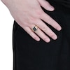 Thumbnail Image 4 of Emerald-Cut Black Onyx Signet Ring 10K Yellow Gold