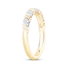 Thumbnail Image 2 of Now + Forever Diamond Diagonal Anniversary Ring 1/20 ct tw 10K Yellow Gold