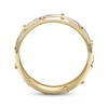 Thumbnail Image 2 of Italian Brilliance Diamond-Cut Clover Cutout Ring 14K Yellow Gold