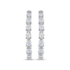 Thumbnail Image 2 of THE LEO Diamond Inside-Out Hoop Earrings 1 ct tw 14K White Gold