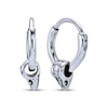 Thumbnail Image 1 of Men's Snake Head Hoop Earrings Stainless Steel