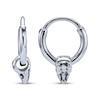 Thumbnail Image 3 of Men's Snake Head Hoop Earrings Stainless Steel