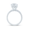 Thumbnail Image 3 of KAY Bow Collection Round-Cut Lab-Grown Diamond Engagement Ring 3-1/2 ct tw 14K White Gold