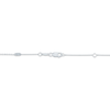 Thumbnail Image 4 of Monique Lhuillier Bliss Pear-Shaped Lab-Grown Diamond Butterfly Necklace 1 ct tw Platinum-Plated Sterling Silver 17.5"