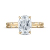 Thumbnail Image 3 of Now + Forever Oval-Cut Lab-Grown Diamond Engagement Ring 2 ct tw 14K Yellow Gold