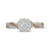 Thumbnail Image 3 of Neil Lane Desert Diamonds Round-Cut Halo Engagement Ring 1/2 ct tw 14K Two-Tone Gold