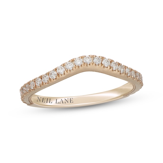 Neil Lane Diamond Contour Anniversary Ring 1/3 ct tw 14K Yellow Gold
