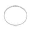 Thumbnail Image 2 of KAY Lab-Grown Diamonds Emerald-Cut Bangle Bracelet 3-1/2 ct tw Sterling Silver