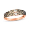 Thumbnail Image 1 of Le Vian Desert Diamonds Chocolate Ombré Ring 1 ct tw 14K Strawberry Gold