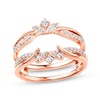 Thumbnail Image 1 of Now + Forever Diamond Enhancer Ring 3/8 ct tw 14K Rose Gold