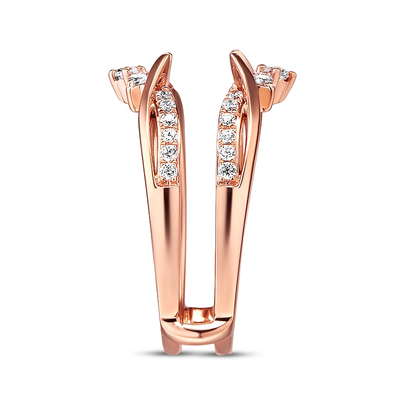 Main Image 2 of Now + Forever Diamond Enhancer Ring 3/8 ct tw 14K Rose Gold