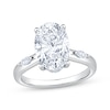 Thumbnail Image 1 of Now + Forever Lab-Grown Diamonds Oval-Cut & Marquise-Cut Engagement Ring 3-1/3 ct tw 14K White Gold
